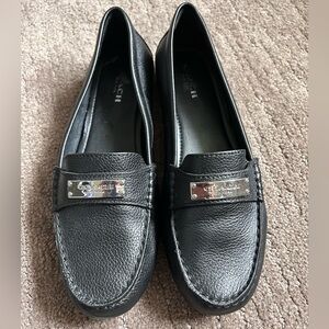 Coach loafers size 8 leather Original Box
